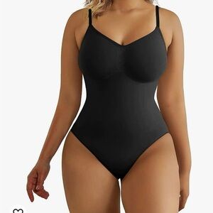 SHAPERX Bodysuit for Women Tummy Control Shapewear Seamless Sculpting